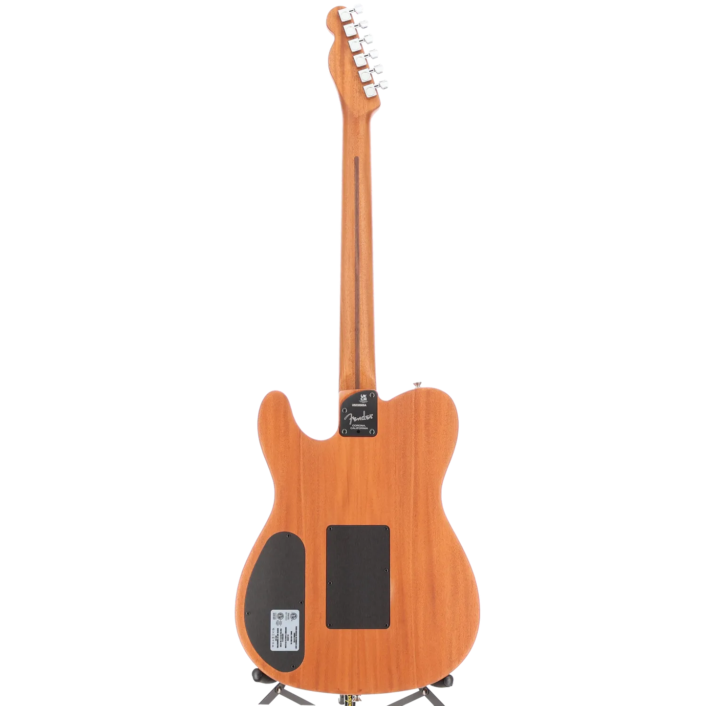 Limited Edition American Acoustasonic Telecaster, Channel-Bound Neck, Ebony Fingerboard, Tungsten (2069A)
