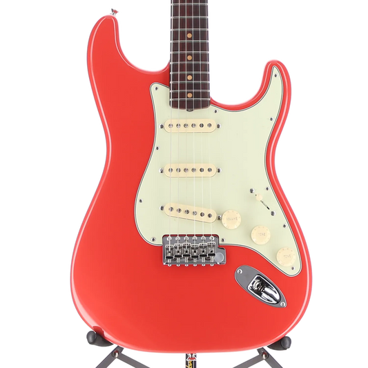Limited Edition American Vintage II 1961 Stratocaster, 3A Flame Maple Neck - Fiesta Red (BB11) (60591)