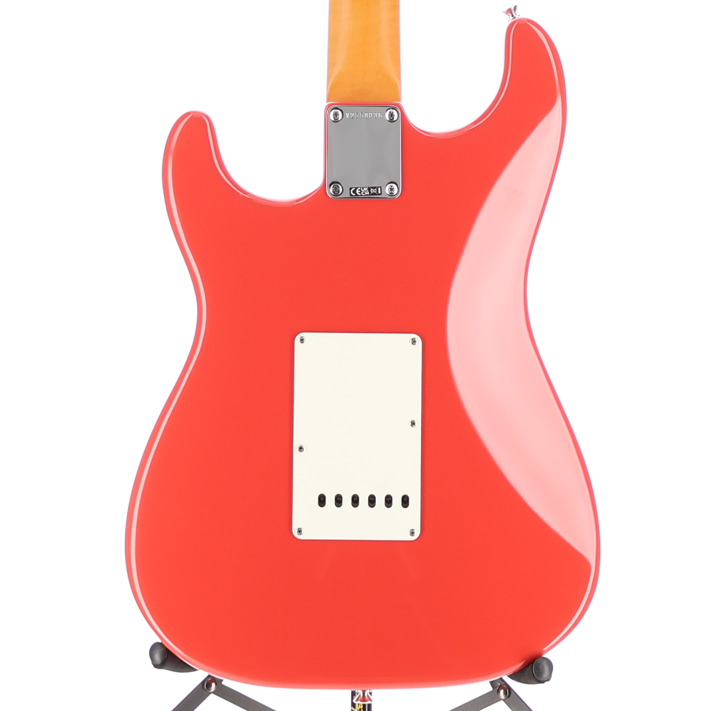 Limited Edition American Vintage II 1961 Stratocaster, 3A Flame Maple Neck - Fiesta Red (RC4) (58036)