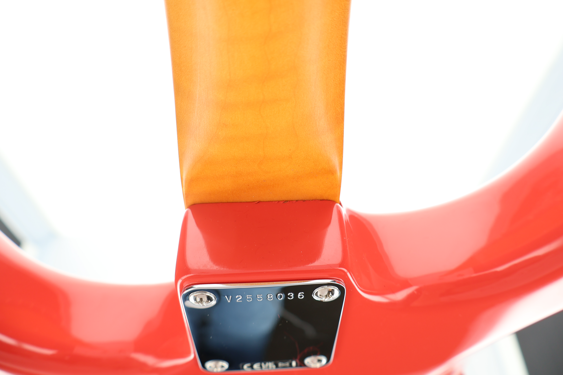 Limited Edition American Vintage II 1961 Stratocaster, 3A Flame Maple Neck - Fiesta Red (RC4) (58036)