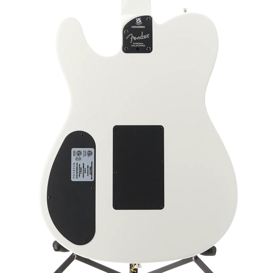 Limited Edition FINNEAS American Acoustasonic Telecaster, Ebony Fingerboard, Satin Arctic White (2588A)