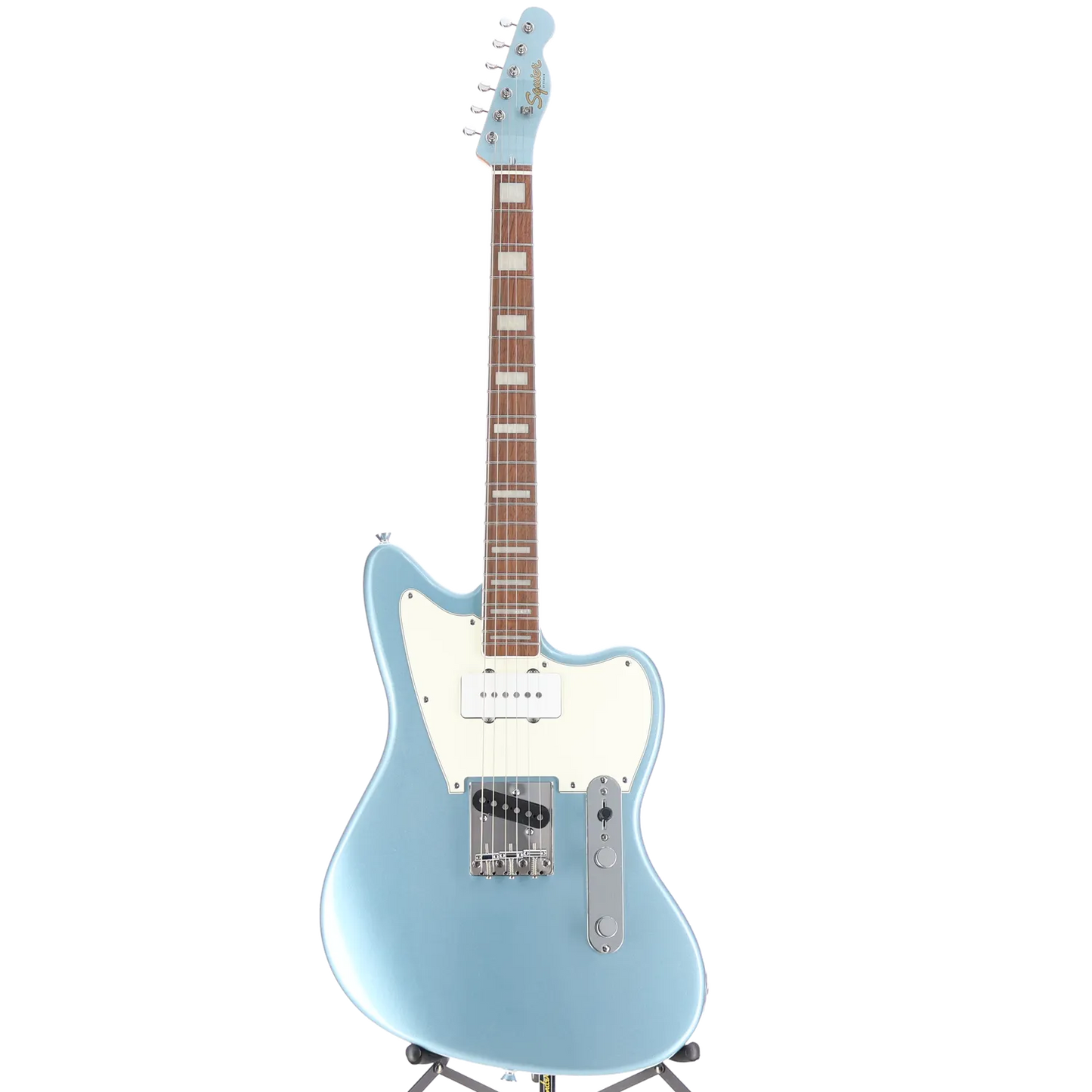 Limited Edition Paranormal Offset Telecaster SJ, Laurel Fingerboard, Parchment Pickguard, Ice Blue Metallic (RP) (08583)