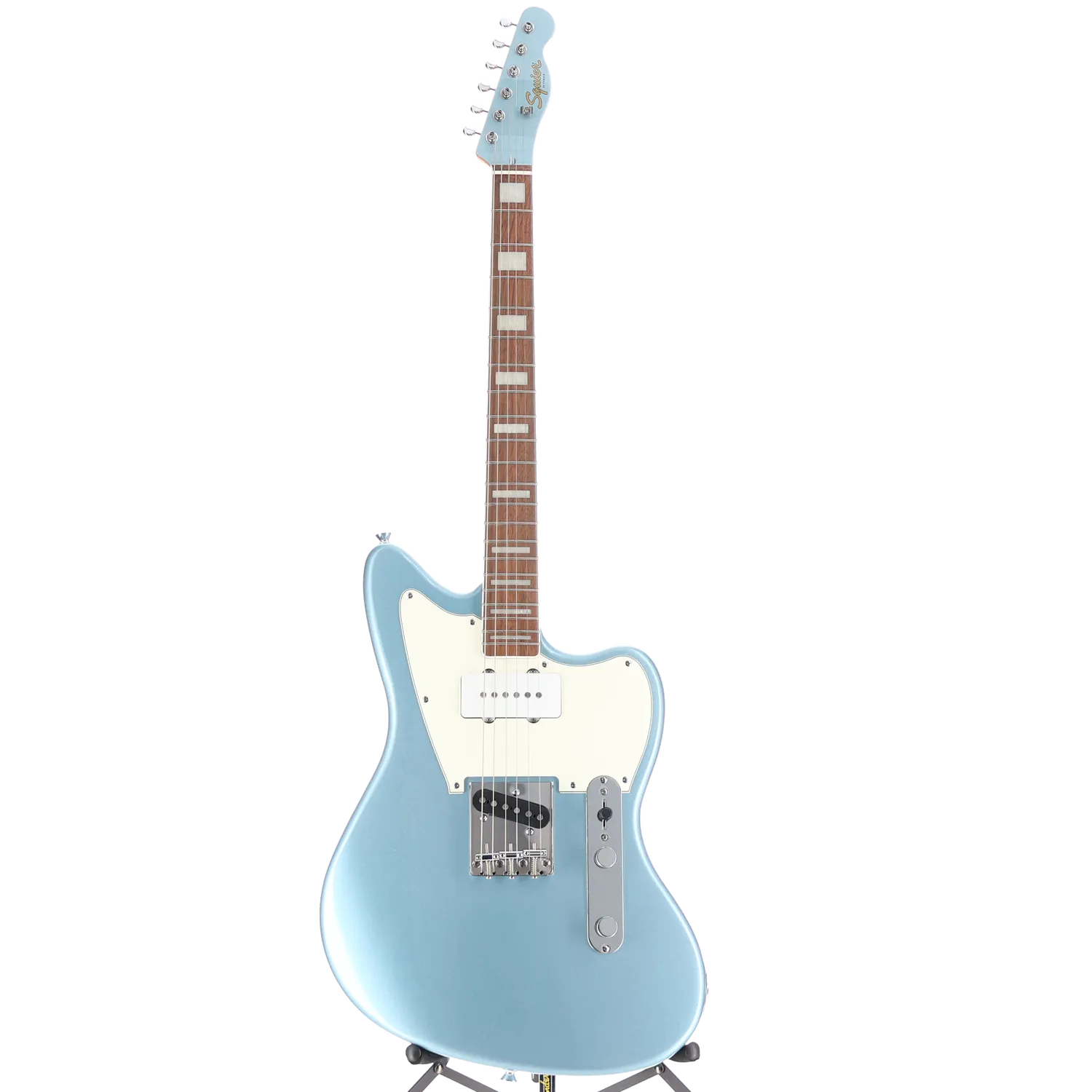 Limited Edition Paranormal Offset Telecaster SJ, Laurel Fingerboard, Parchment Pickguard, Ice Blue Metallic (RP) (08583)