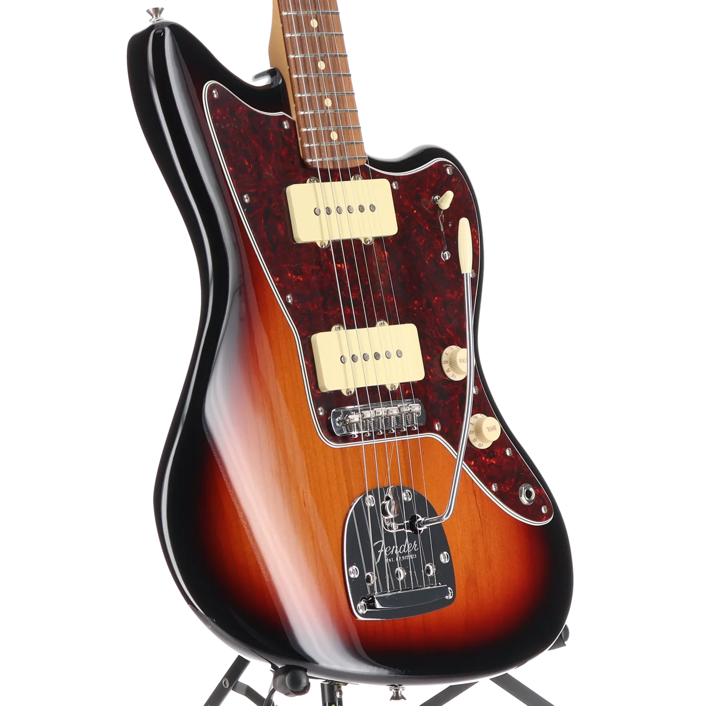 Limited Edition Player Jazzmaster, Pau Ferro Fingerboard, 3-Color Sunburst with Tortoiseshell Pickguard (SR) (36646)
