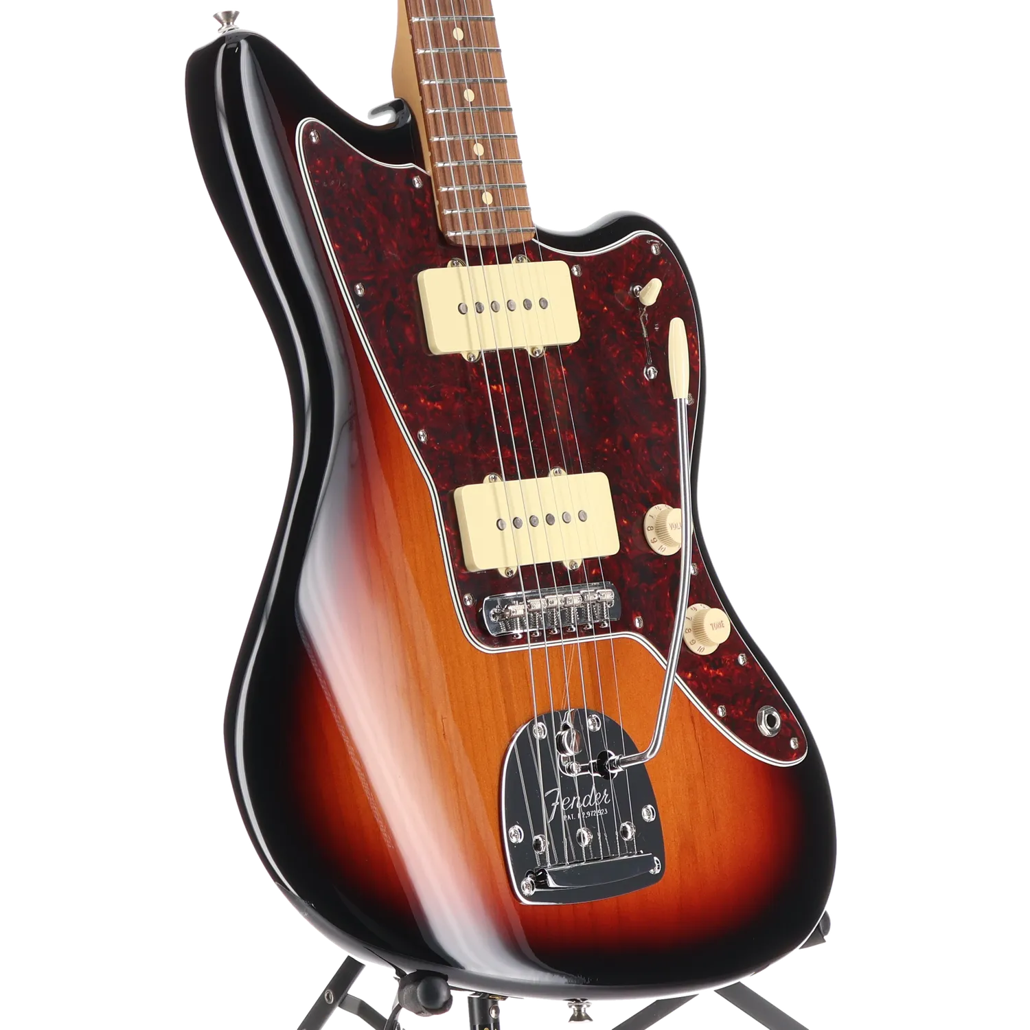 Limited Edition Player Jazzmaster, Pau Ferro Fingerboard, 3-Color Sunburst with Tortoiseshell Pickguard (SR) (36646)