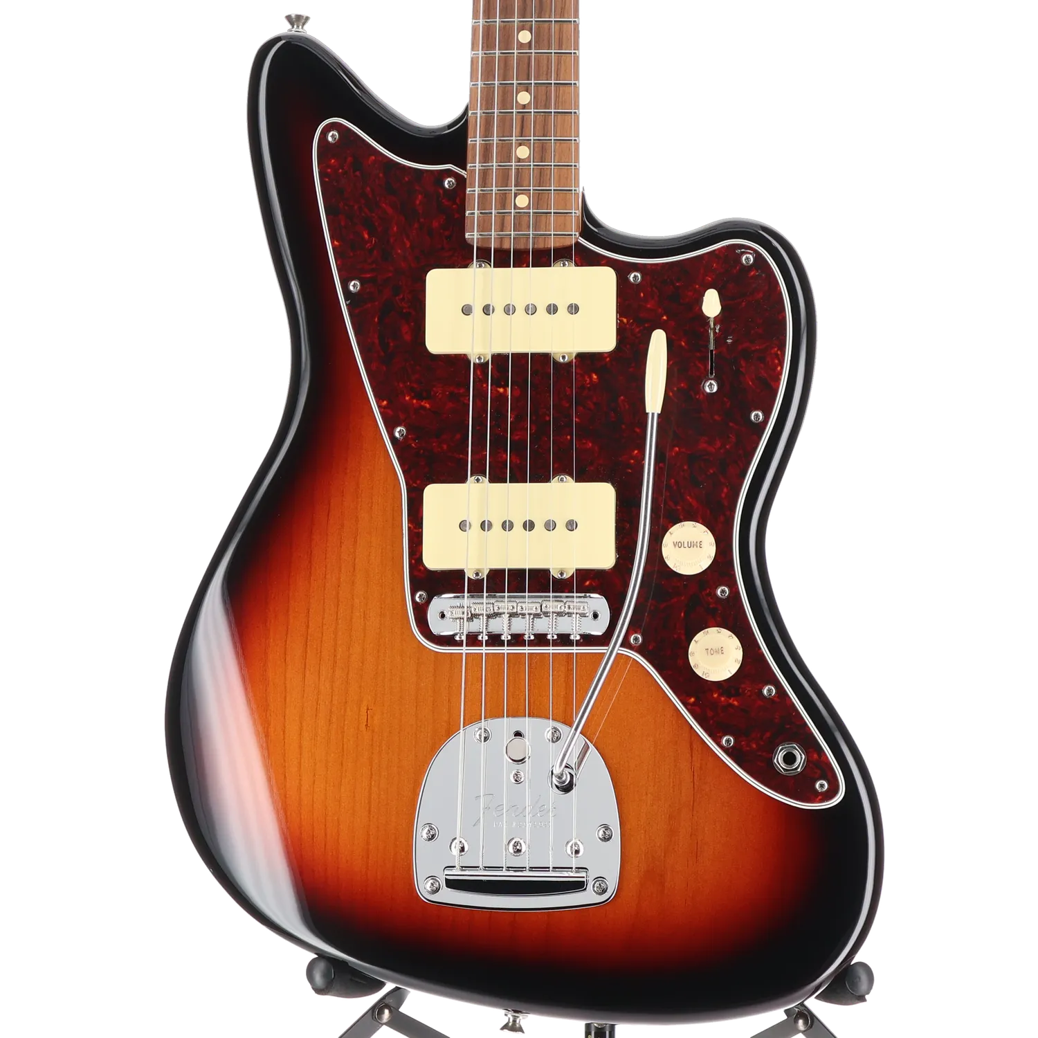 Limited Edition Player Jazzmaster, Pau Ferro Fingerboard, 3-Color Sunburst with Tortoiseshell Pickguard (SR) (36646)