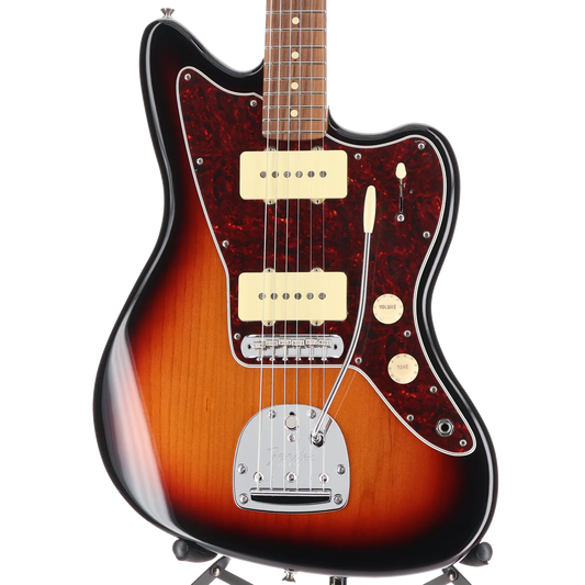 Limited Edition Player Jazzmaster, Pau Ferro Fingerboard, 3-Color Sunburst with Tortoiseshell Pickguard (SR) (36646)