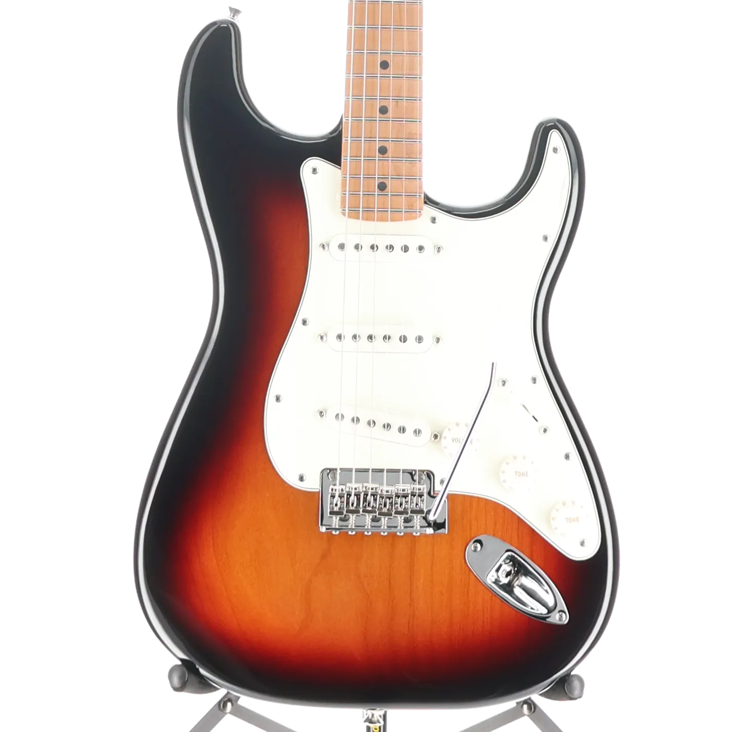 Limited Edition Player Stratocaster with Roasted Maple Neck, Maple Fingerboard, 3-Color Sunburst (SR) (23897)