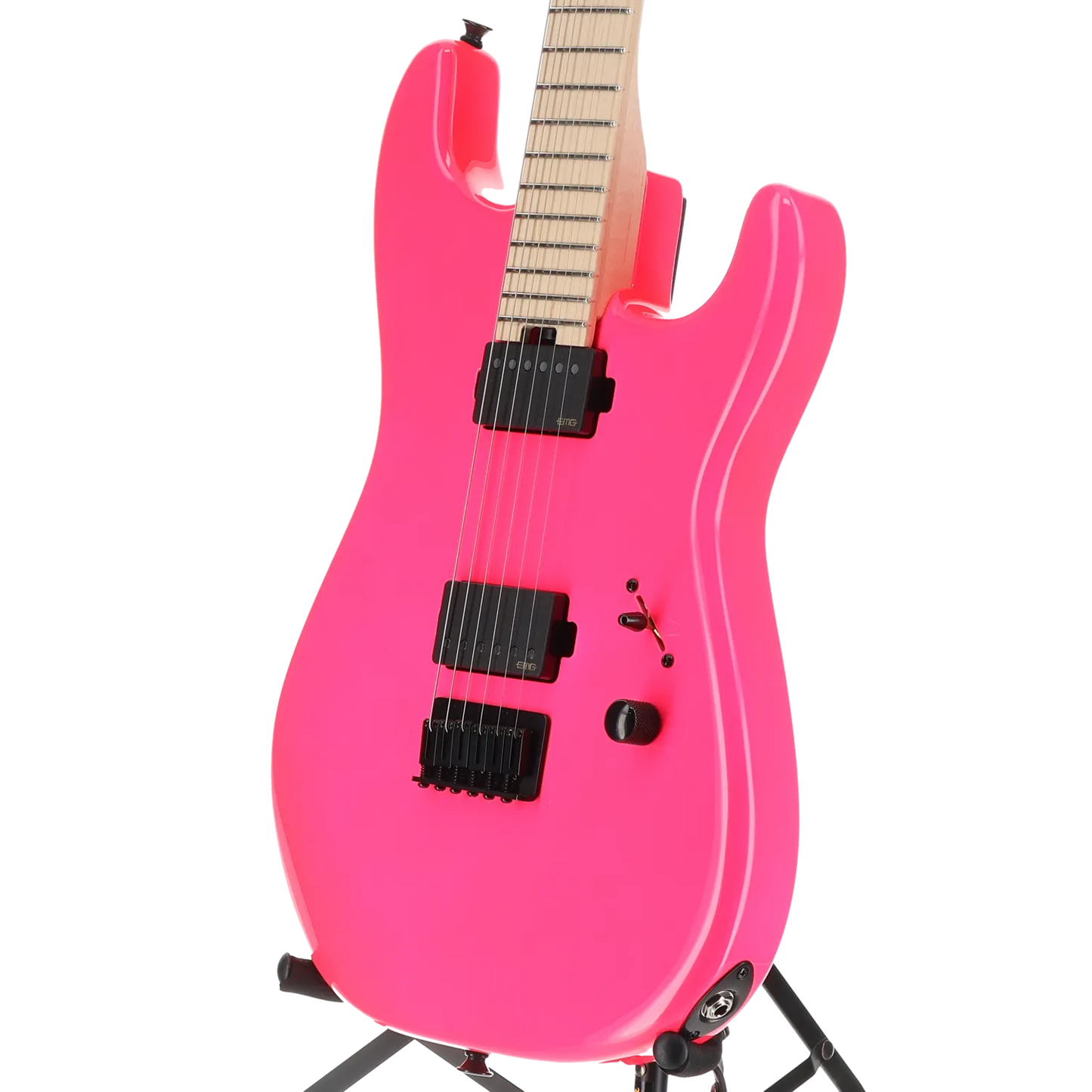 Limited Edition Sean Long Signature Pro-Mod San Dimas® Style 1 HH HT M, Maple Fingerboard, Neon Pink (E2) (53824)