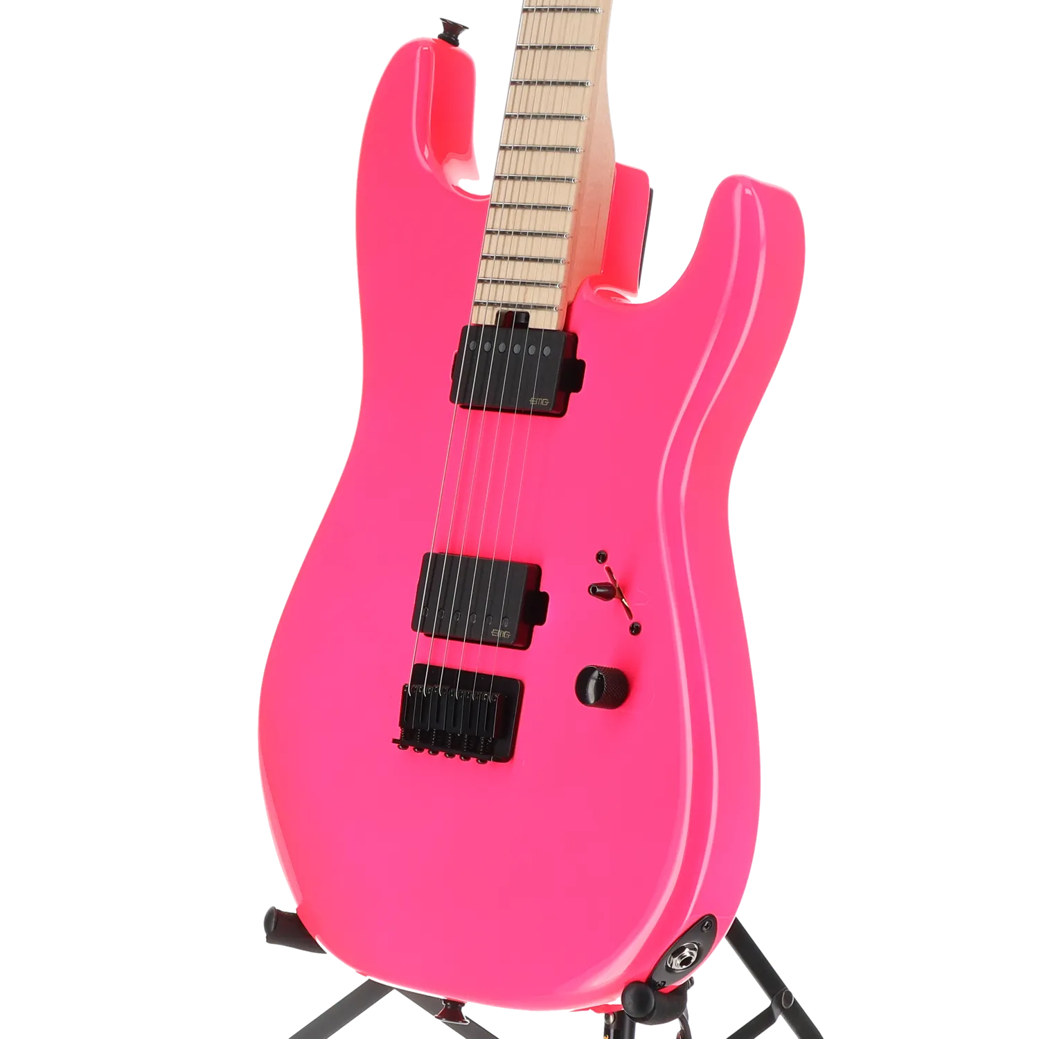 Limited Edition Sean Long Signature Pro-Mod San Dimas® Style 1 HH HT M, Maple Fingerboard, Neon Pink (E2) (53824)