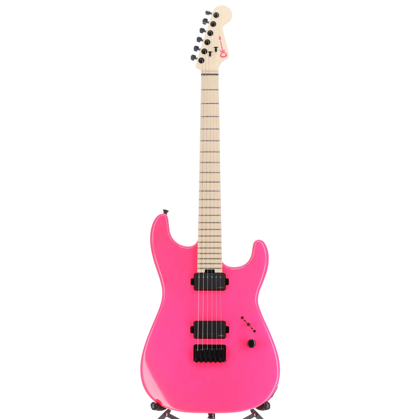 Limited Edition Sean Long Signature Pro-Mod San Dimas® Style 1 HH HT M, Maple Fingerboard, Neon Pink (E2) (53824)