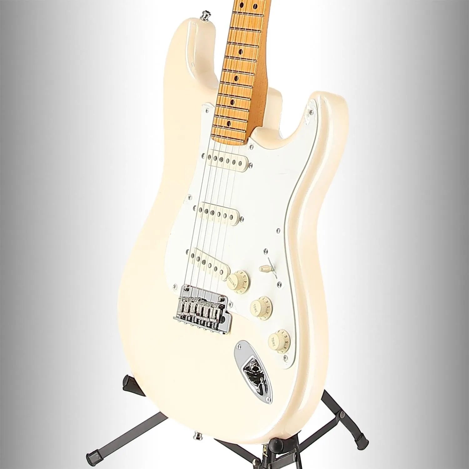 Lincoln Brewster Stratocaster, Maple Fingerboard, Olympic Pearl (RC3) (01296)