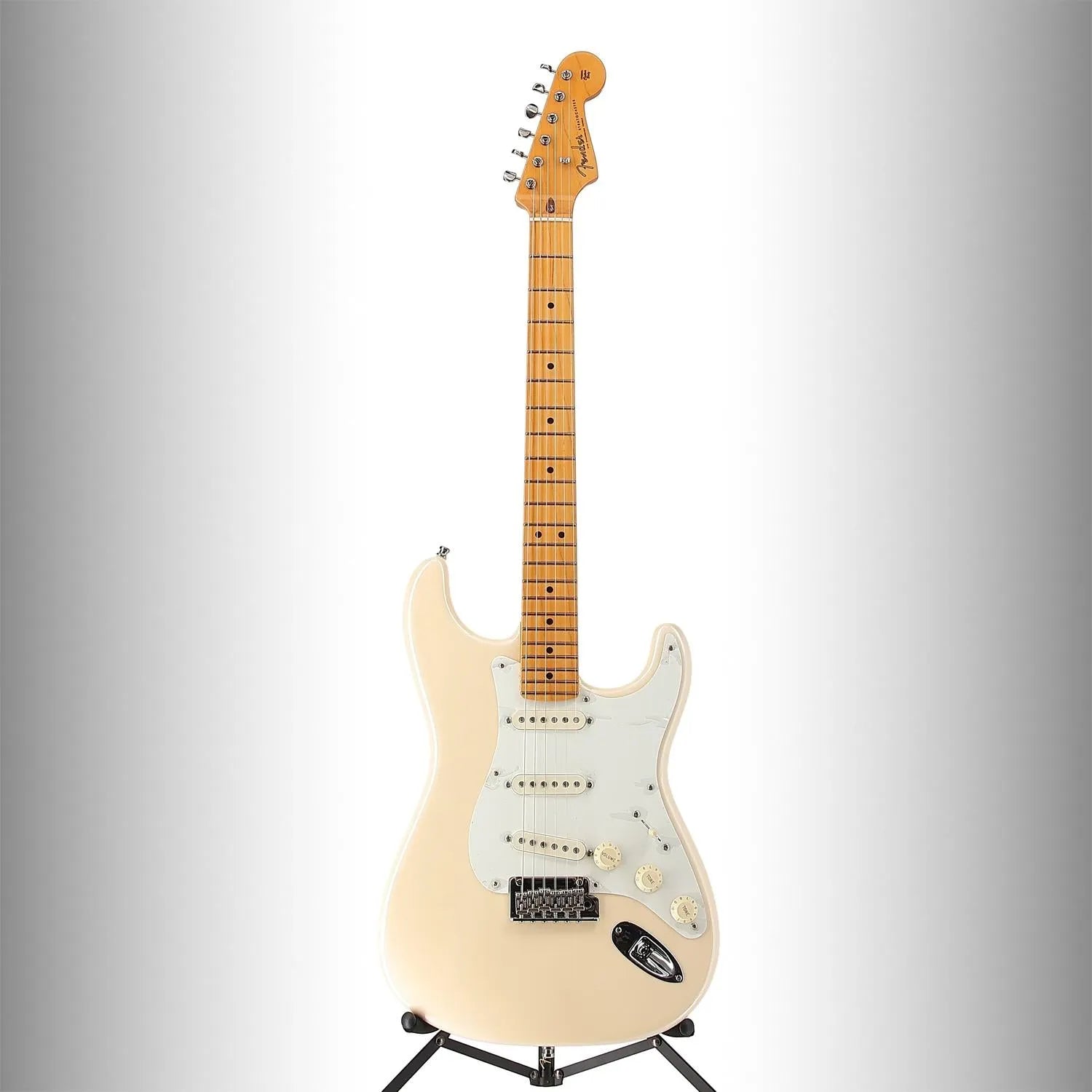 Lincoln Brewster Stratocaster, Maple Fingerboard, Olympic Pearl (RC3) (01296)