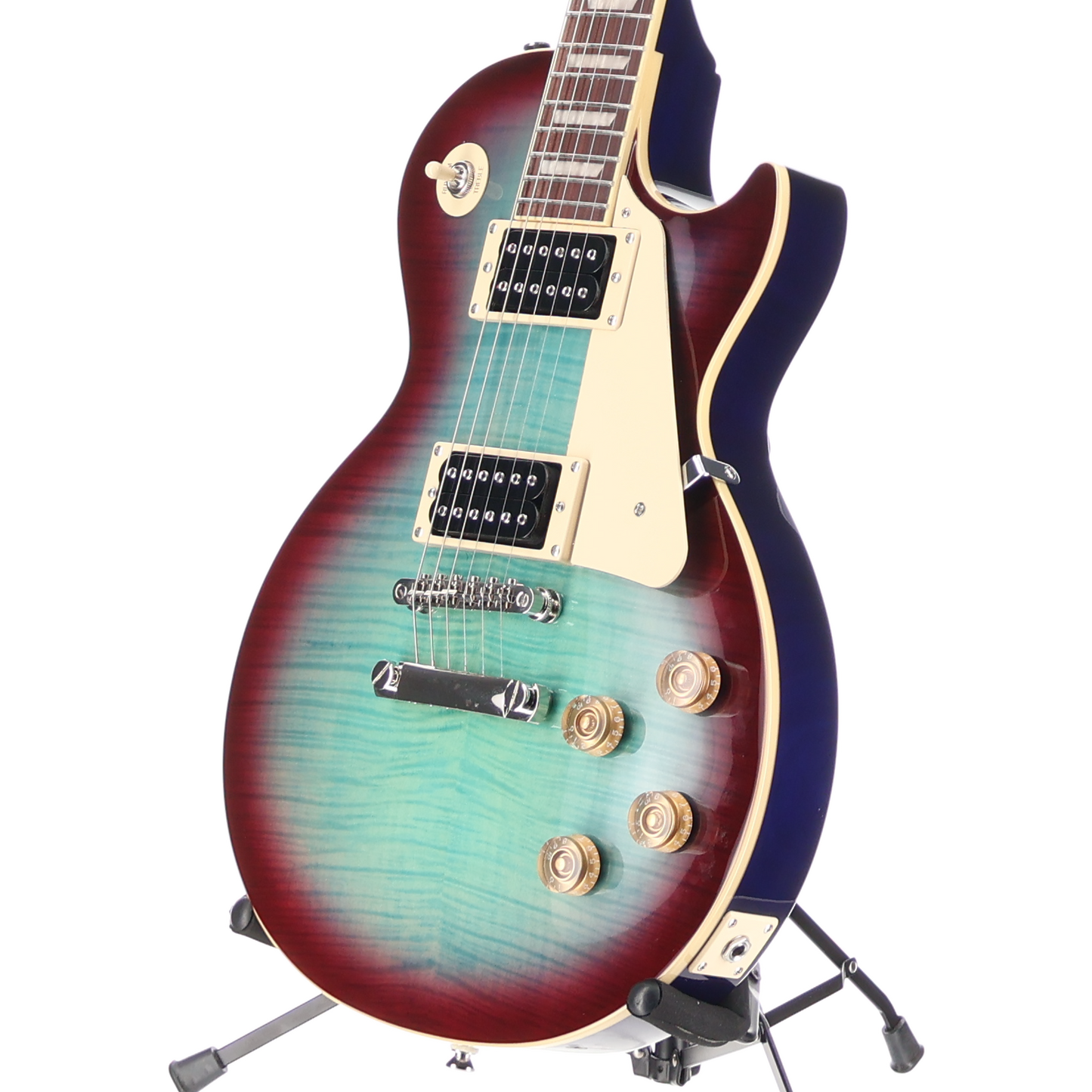 Epiphone Les Paul Standard 60s Blueberry Burst - Mighty Mite Motherbucker Humbucker Pickup Mod (RC1) (59028)