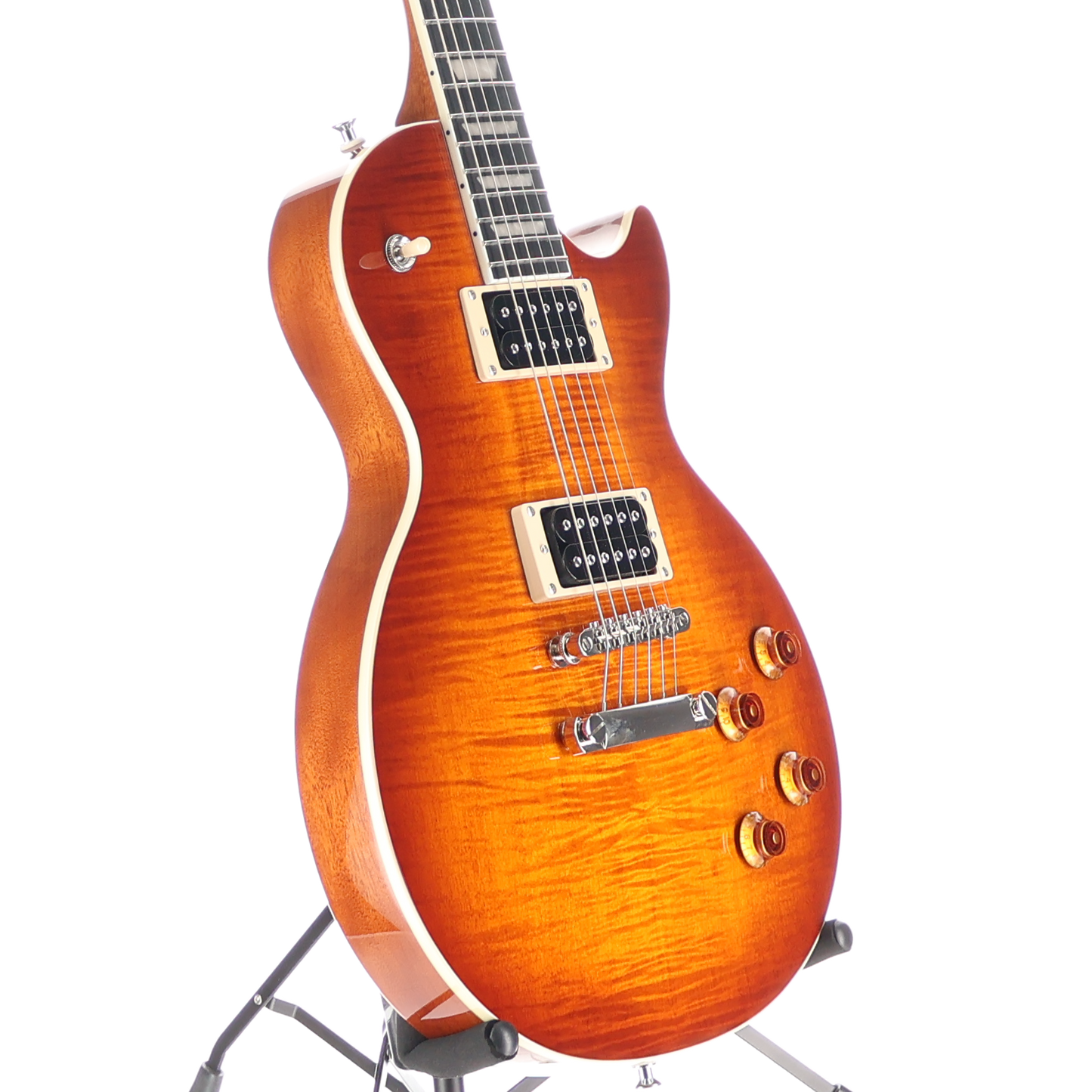 Epiphone Les Paul Modern Figured Electric Guitar Mojave Burst Electronics MOD (SR) (59040)