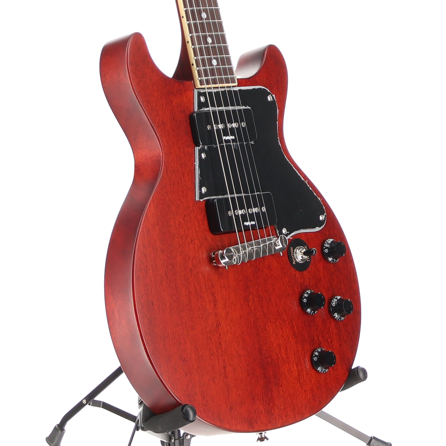 Epiphone Inspired by Gibson Custom Shop 1960 Les Paul Special Double Cut Reissue - Mighty Mite MOD - Cherry Red (X13)  (59079)