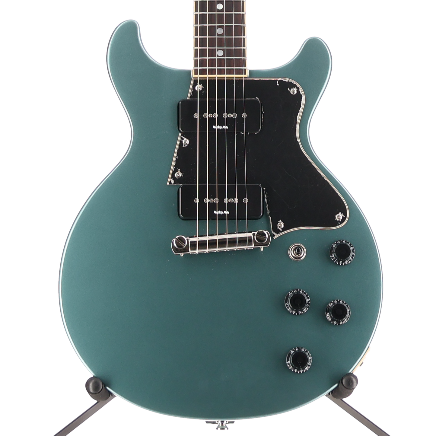 Epiphone Inspired by Gibson Custom 1960 Les Paul Special Double Cut Reissue Pelham Blue - Pickup Mod (SR) (18014)