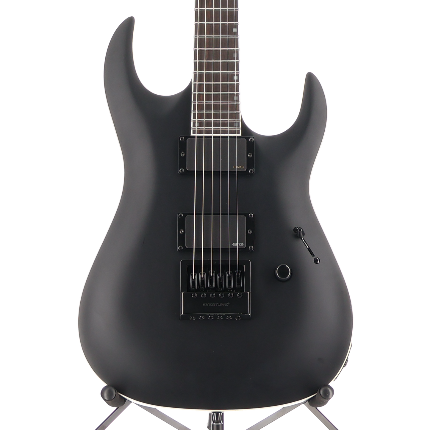 BC Rich Andy James Signature Assassin 6 Matte Black - EMG 85 & 81 Pickup Mod (W11) (60324)