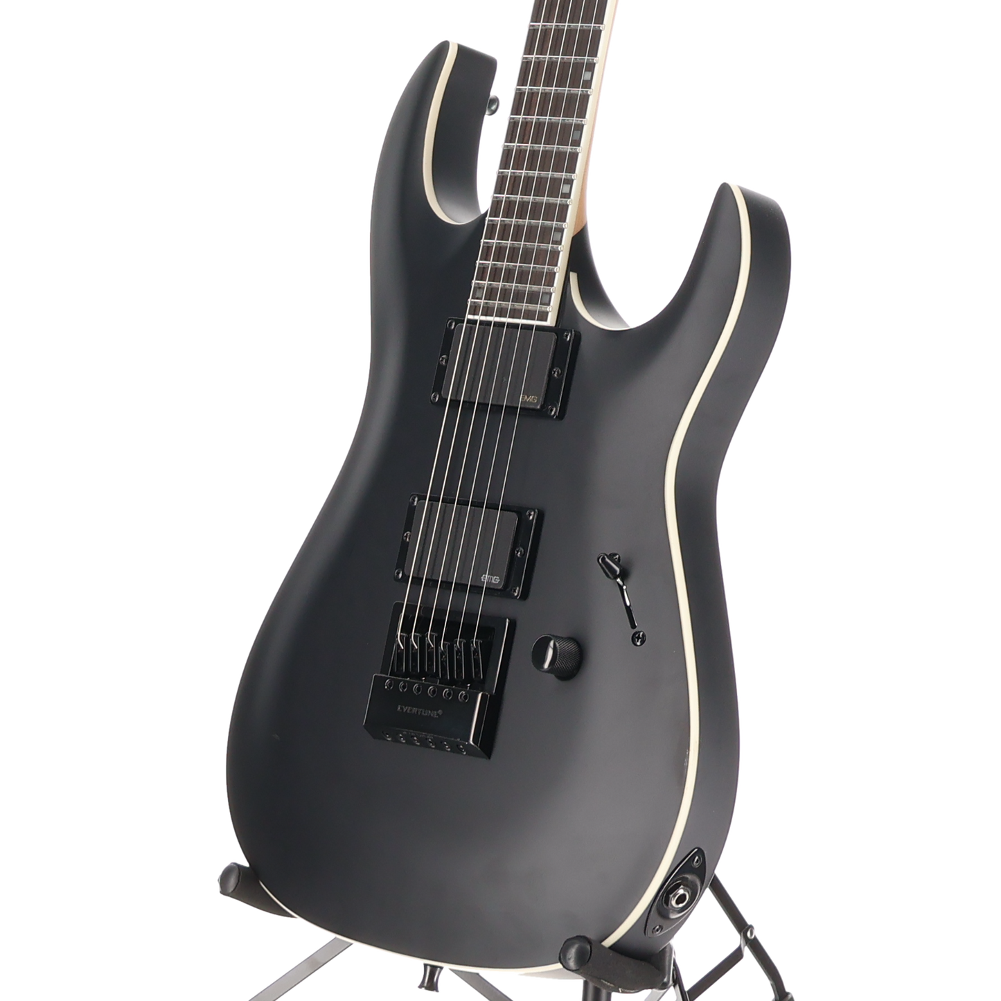 BC Rich Andy James Signature Assassin 6 Matte Black - EMG 85 & 81 Pickup Mod (W11) (60324)