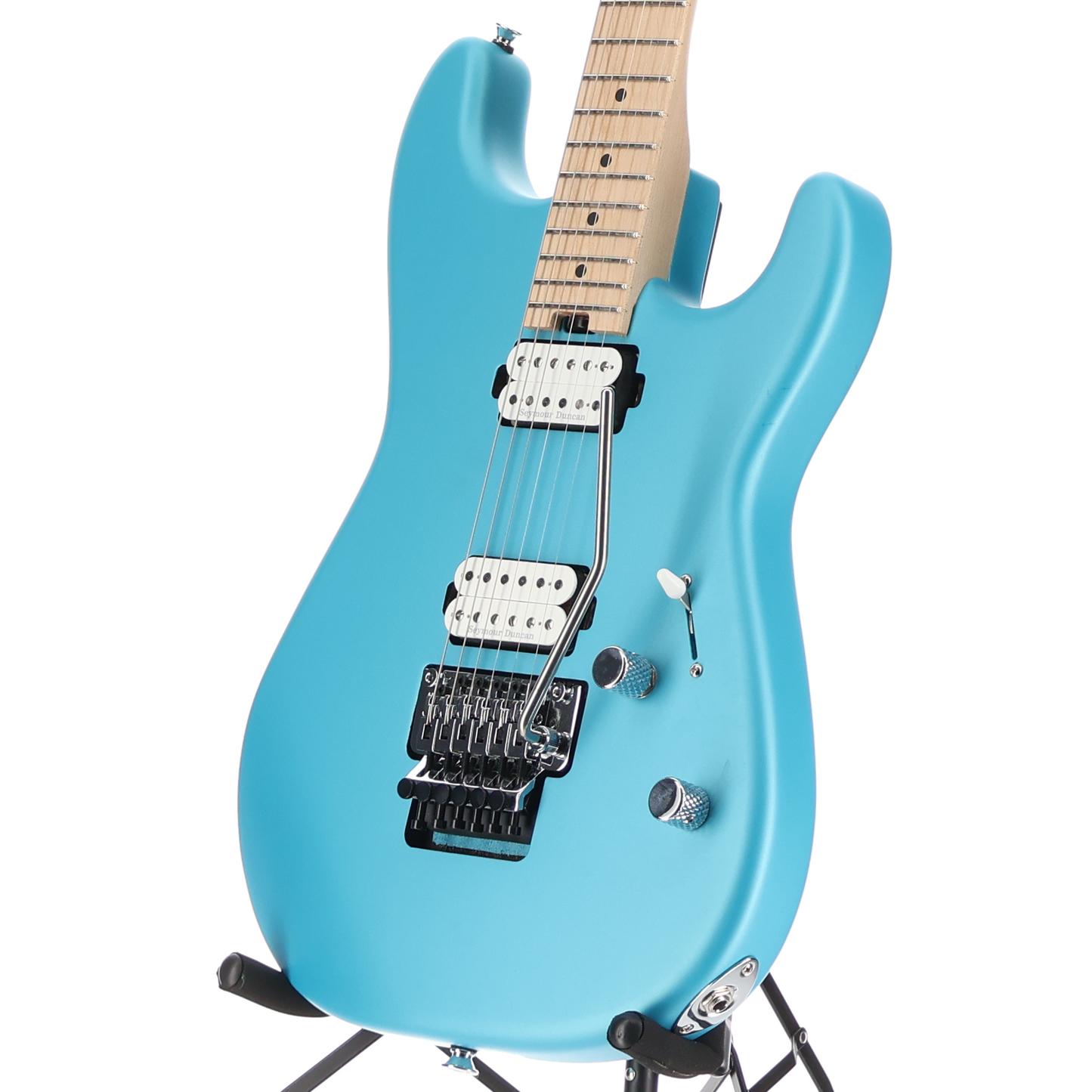 Charvel Pro-Mod San Dimas Style 1 HH FR M, Maple Fingerboard, Matte Blue Frost (F4) (23877)