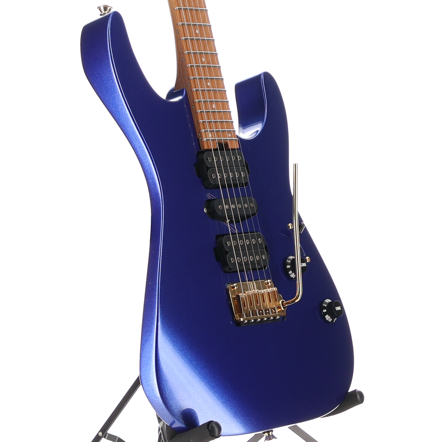 Charvel Pro-Mod DK24 HSH 2PT CM Caramelized Maple Fingerboard Mystic Blue (X10) (03107)