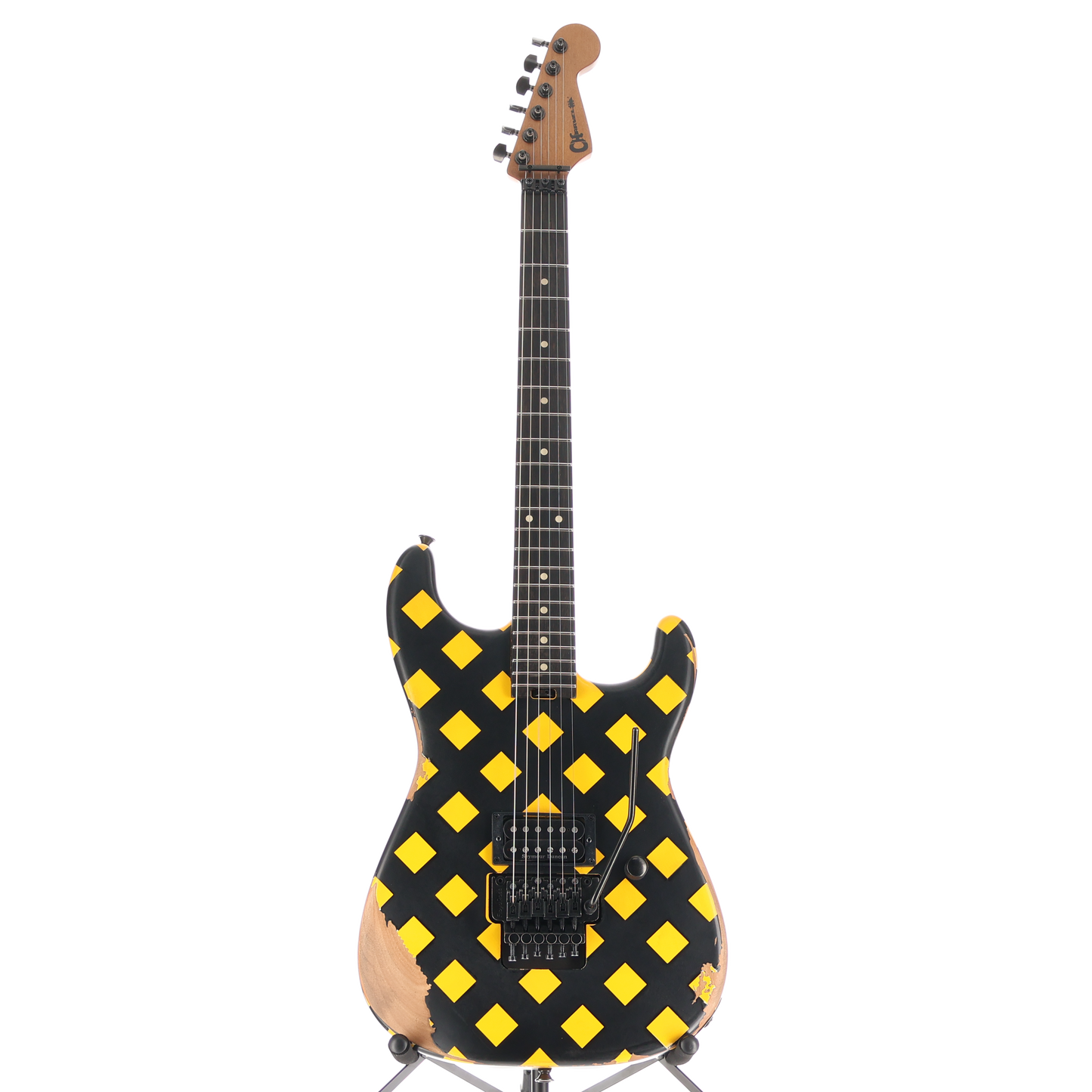 Charvel Super-Stock SD1 H FR EB, Ebony Fingerboard, Diamond Life (B5) (50886)