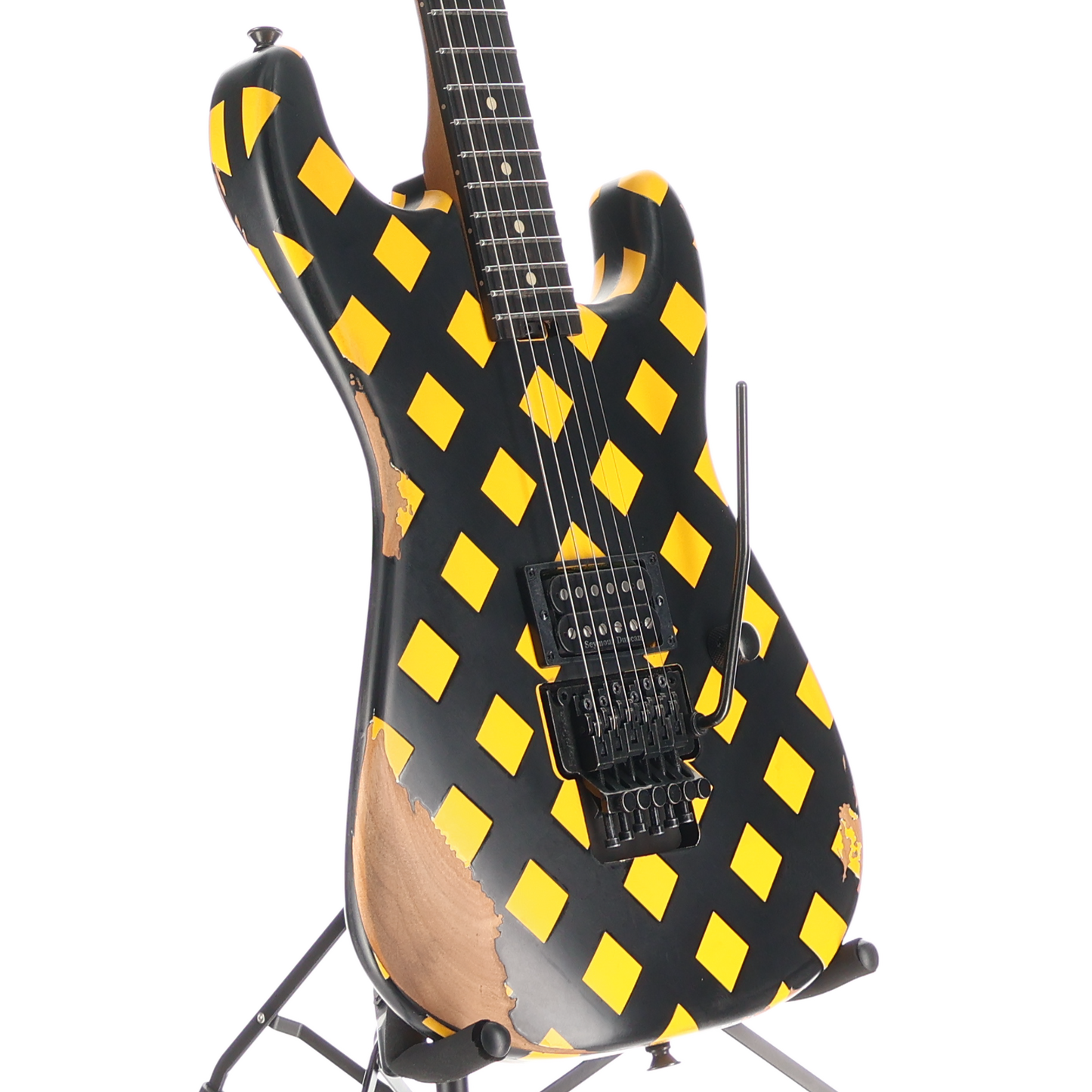 Charvel Super-Stock SD1 H FR EB, Ebony Fingerboard, Diamond Life (B5) (50886)