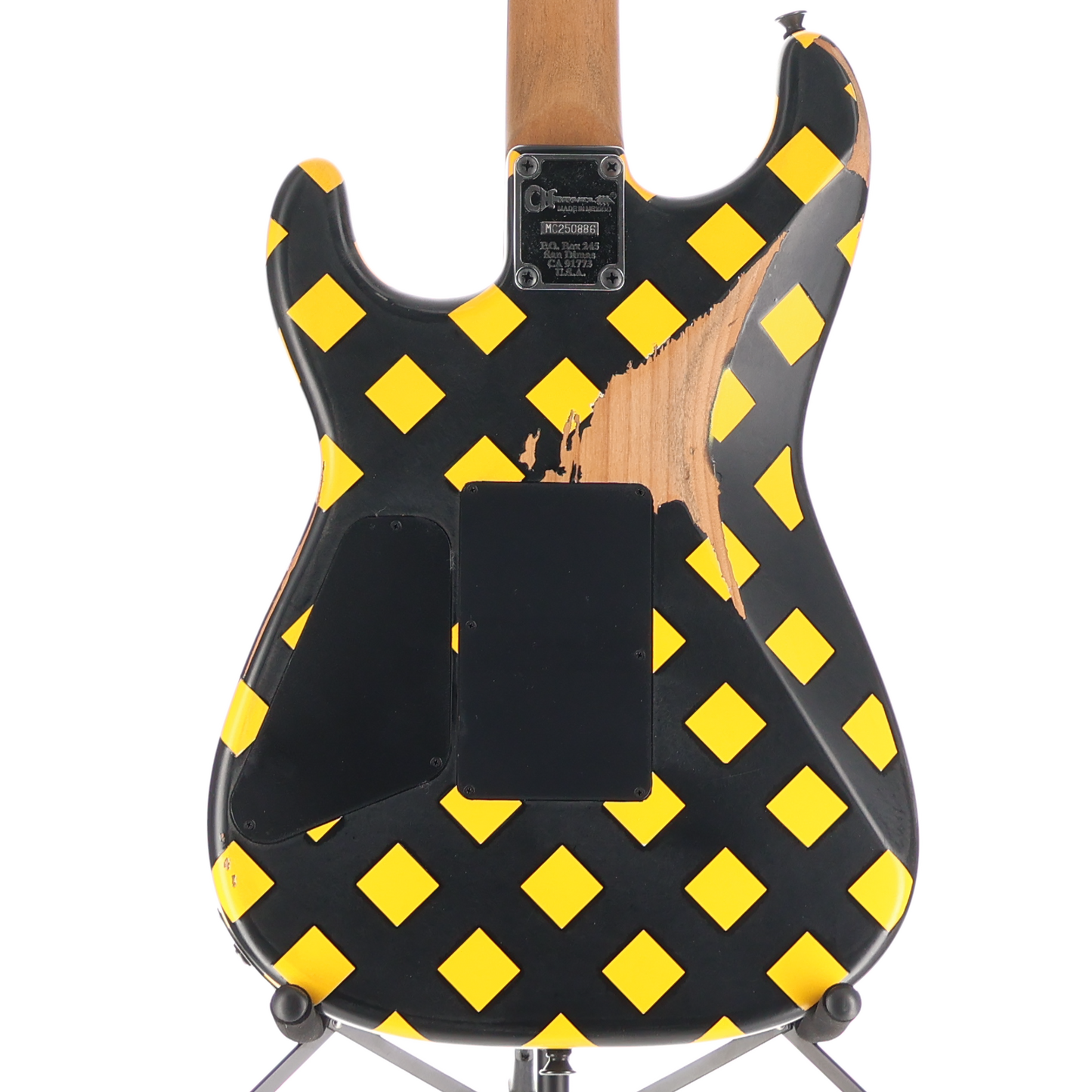Charvel Super-Stock SD1 H FR EB, Ebony Fingerboard, Diamond Life (B5) (50886)