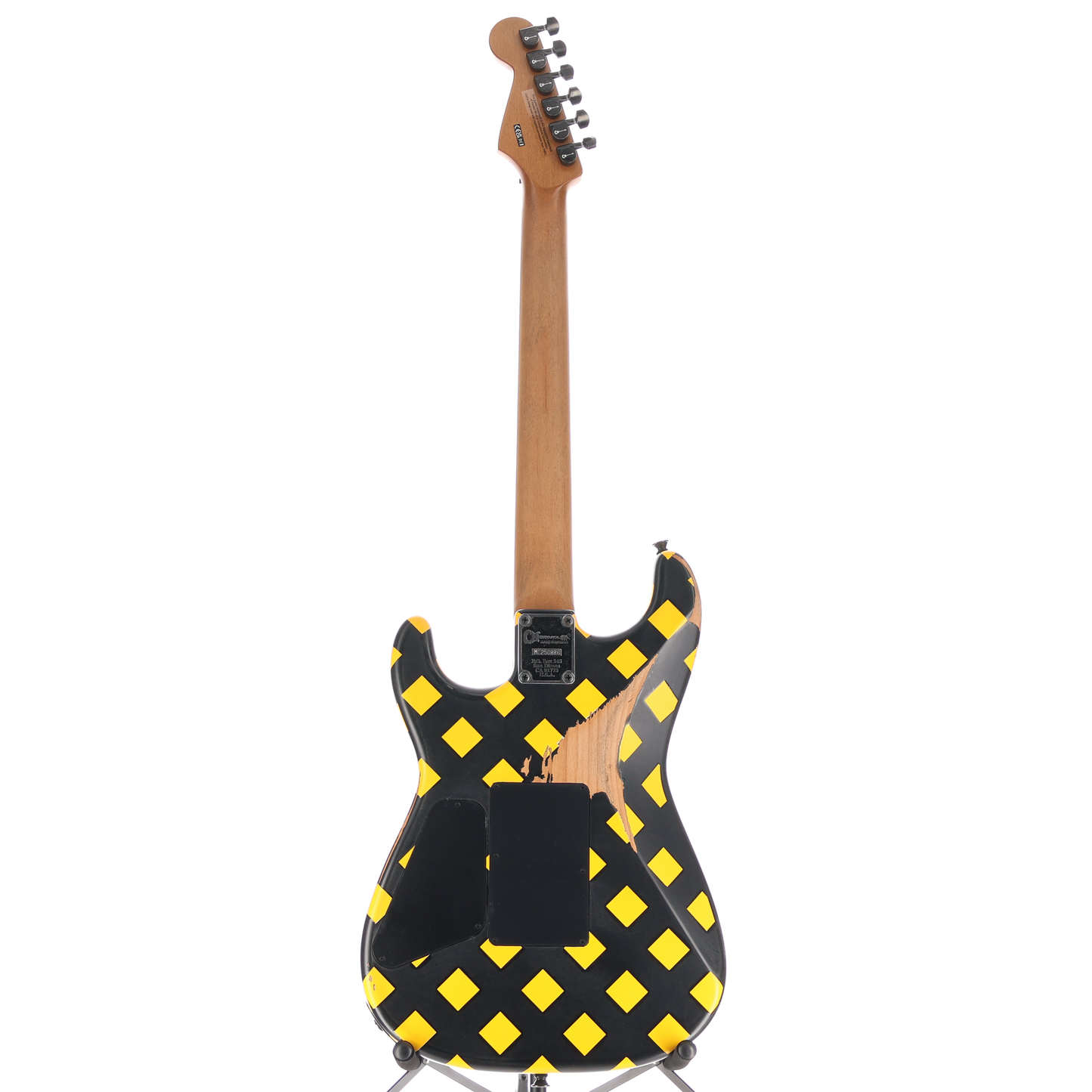 Charvel Super-Stock SD1 H FR EB, Ebony Fingerboard, Diamond Life (B5) (50886)