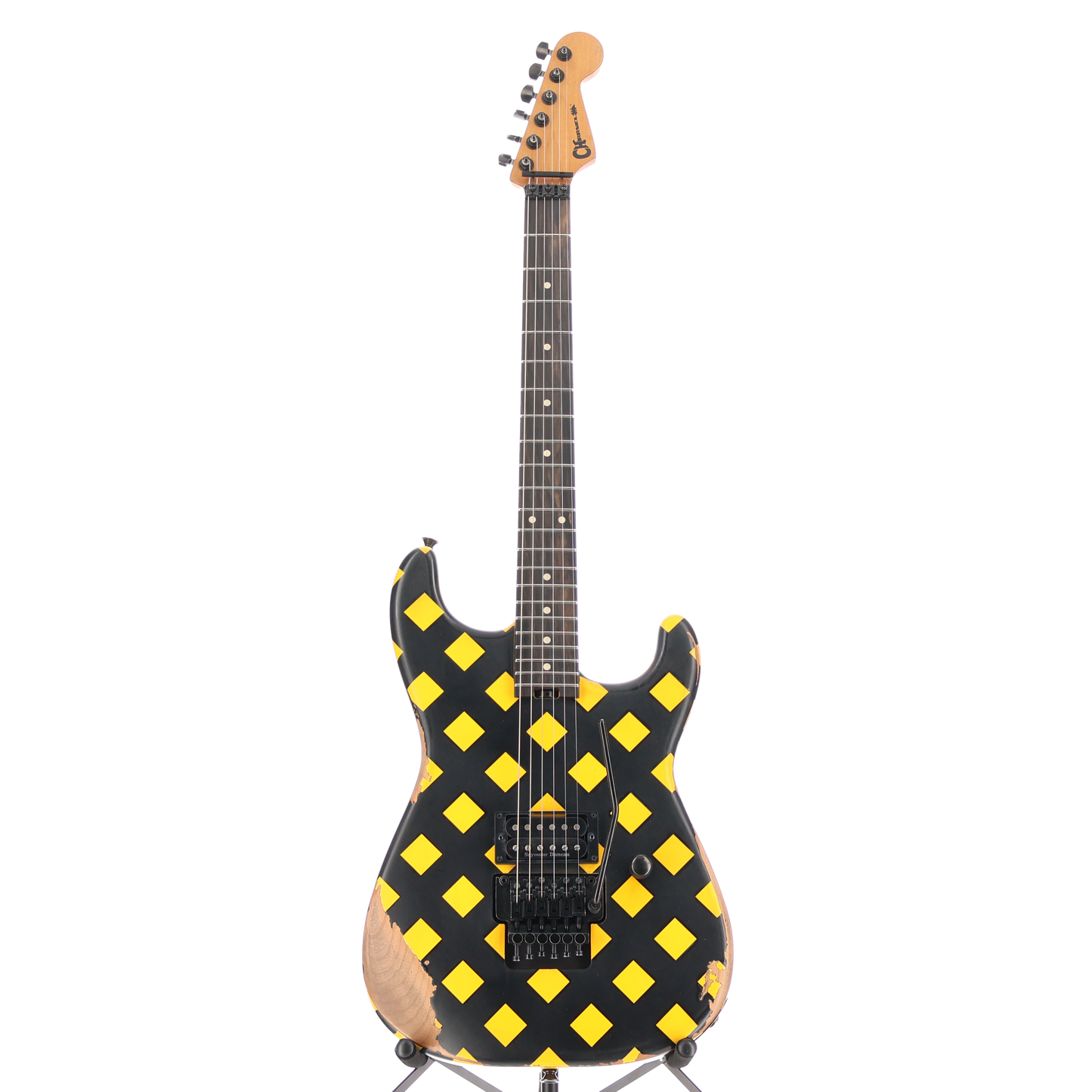 Charvel Super-Stock SD1 H Floyd Rose Ebony Fingerboard, Diamond Life (RC4) (52585)