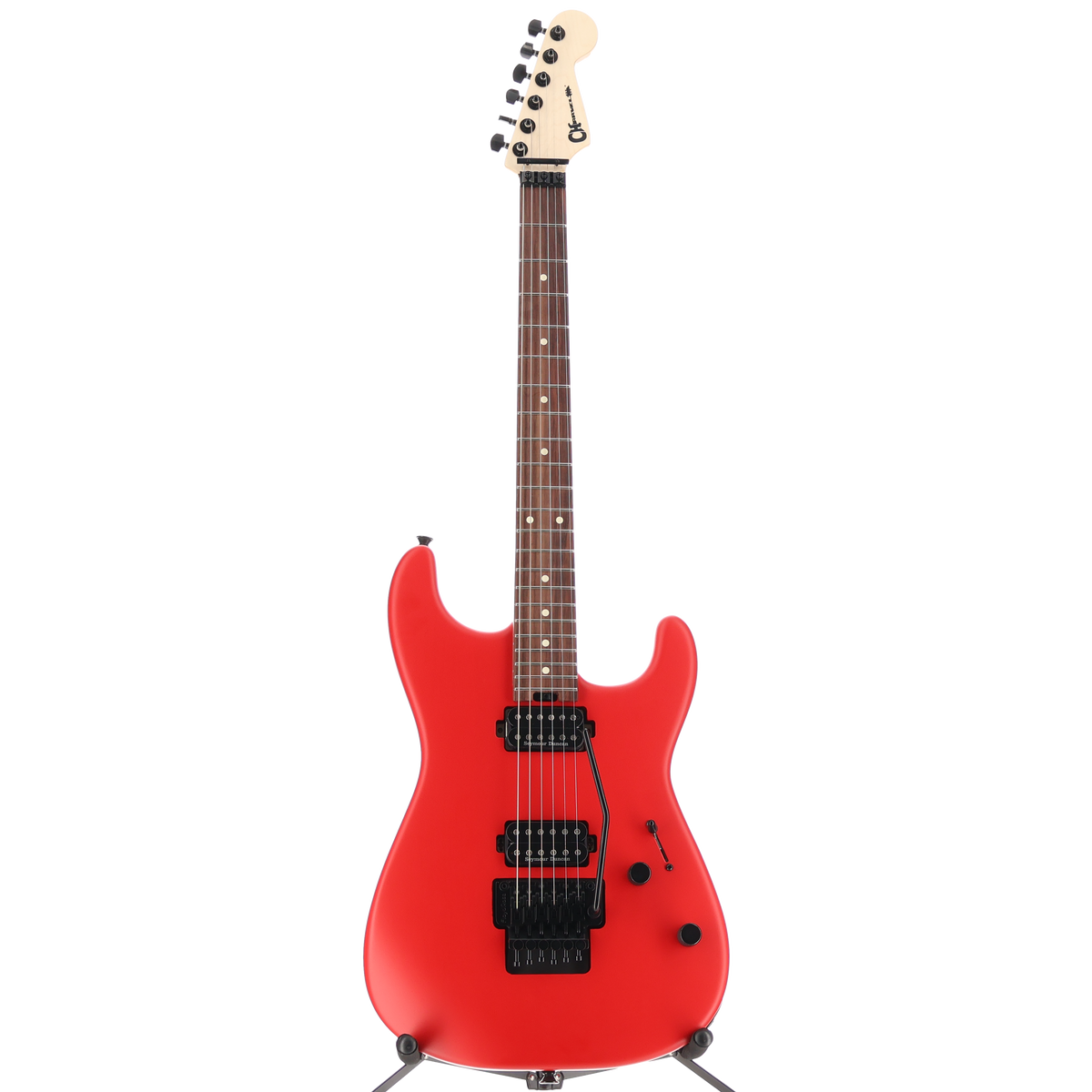 Charvel Pro-Mod San Dimas Style 1 HH FR RW, Rosewood Fingerboard, Satin Ferrari Red (V7) (54086)