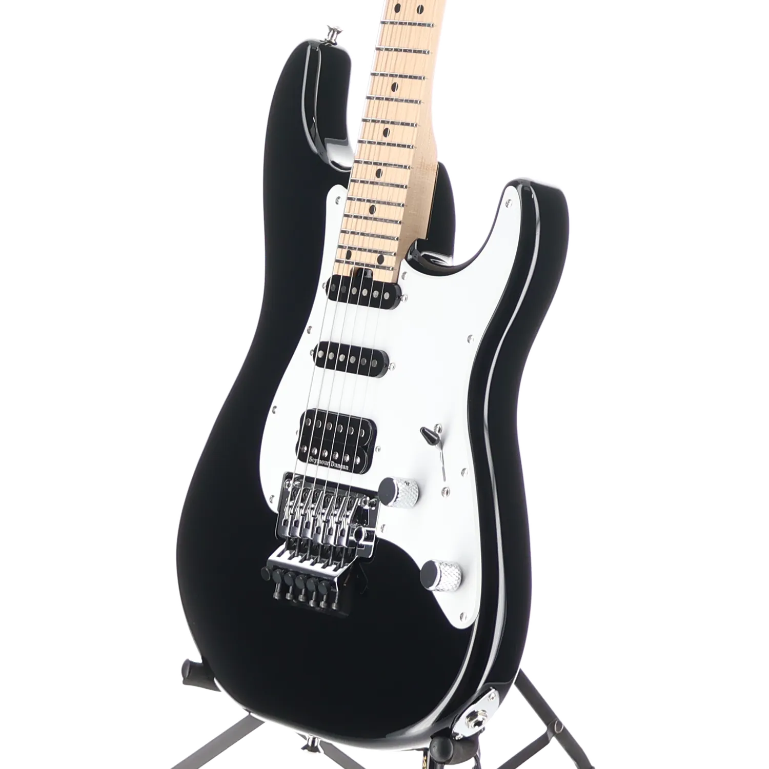 MJ So-Cal Style 1 HSS FR M, Maple Fingerboard, Gloss Black (RP) (33503)