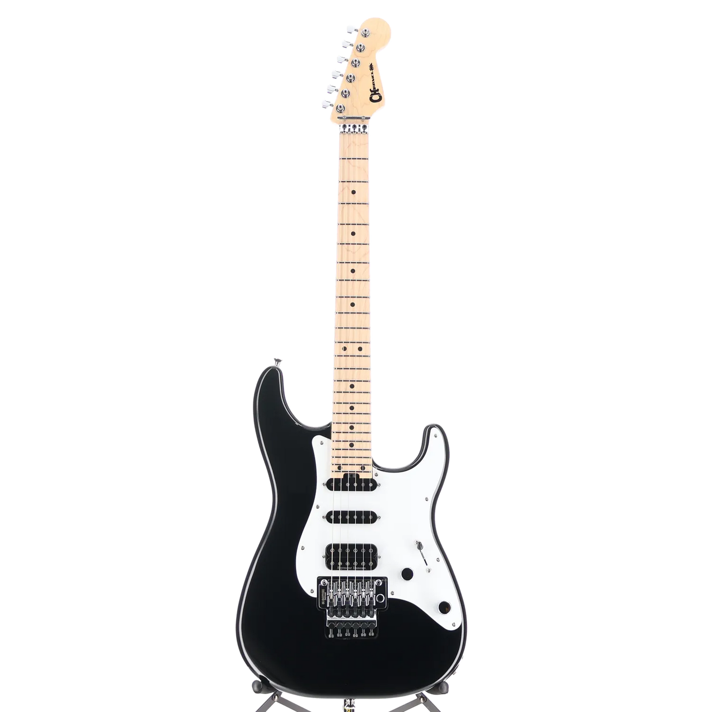 MJ So-Cal Style 1 HSS FR M, Maple Fingerboard, Gloss Black (RP) (33503)