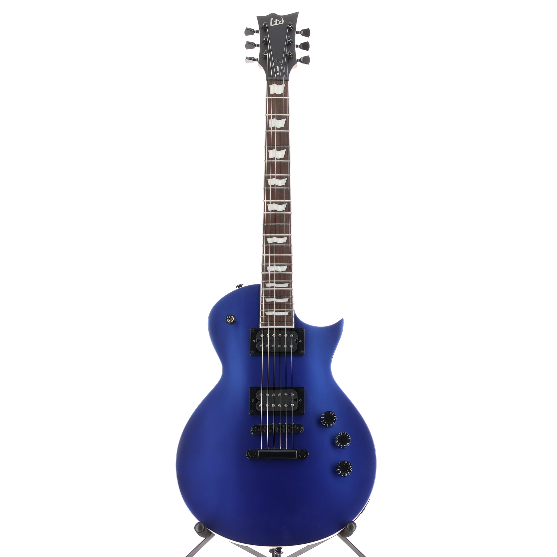 LTD EC-256 - Single Cut Electric Guitar w/ Satin Majik Blue Custom Paint (I11)(80144) (80144)