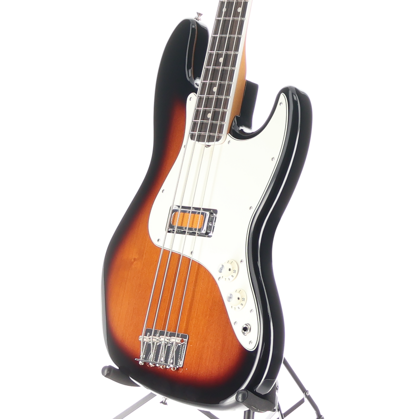 Fender Gold Foil Jazz Bass, Ebony Fingerboard, 2-Color Sunburst (X1) (85299)