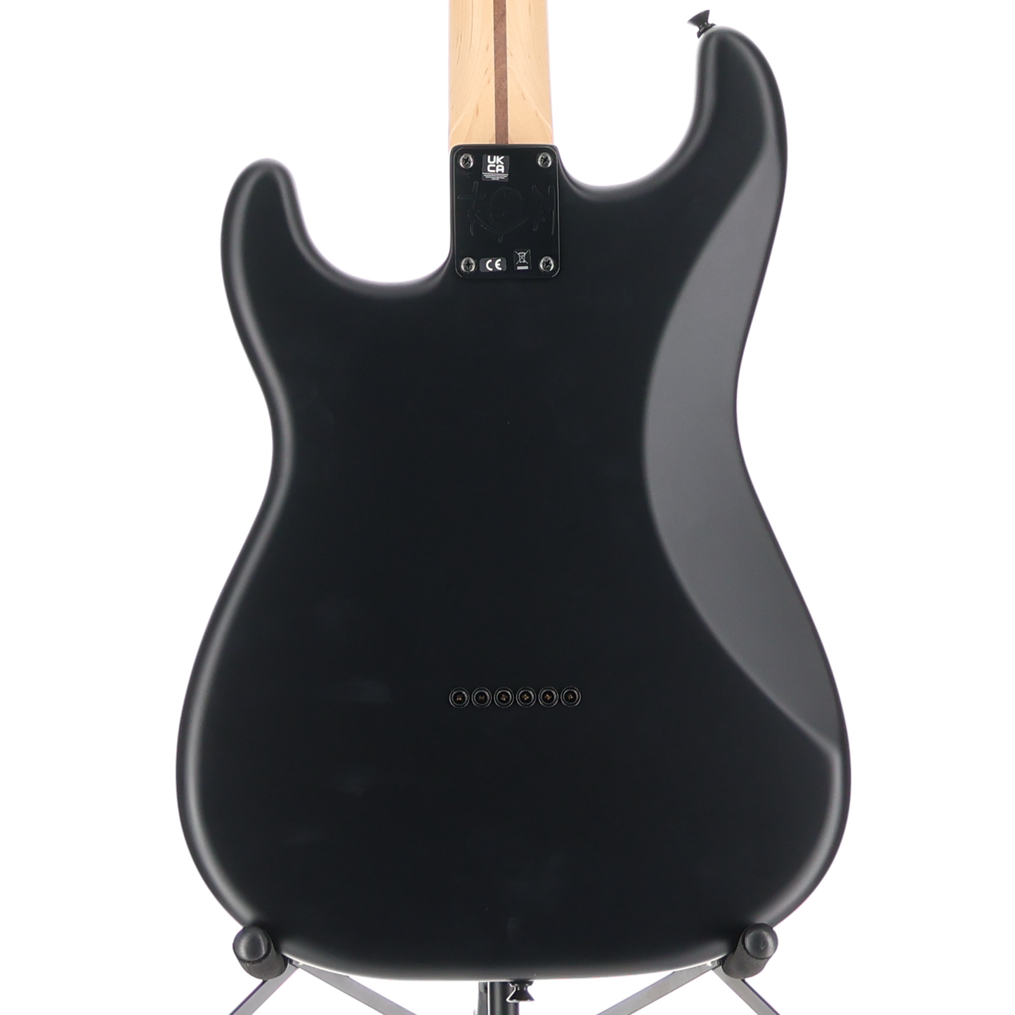 Fender To The Stars Tom Delonge Stratocaster, Black Satin, Plays Great (D8)(24527) (24527)