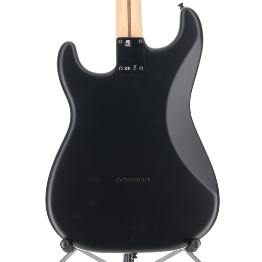 Fender To The Stars Tom Delonge Stratocaster, Black Satin, Plays Great (D8)(24527) (24527)