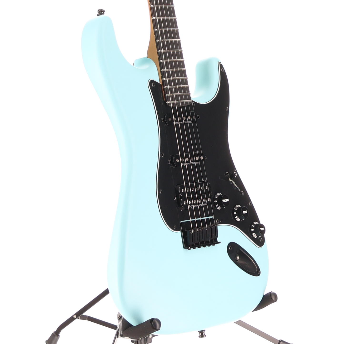 Fender Limited Edition Player Advanced Stratocaster HSS HT, Ebony Fingerboard, Daphne Blue (V12) (08988)