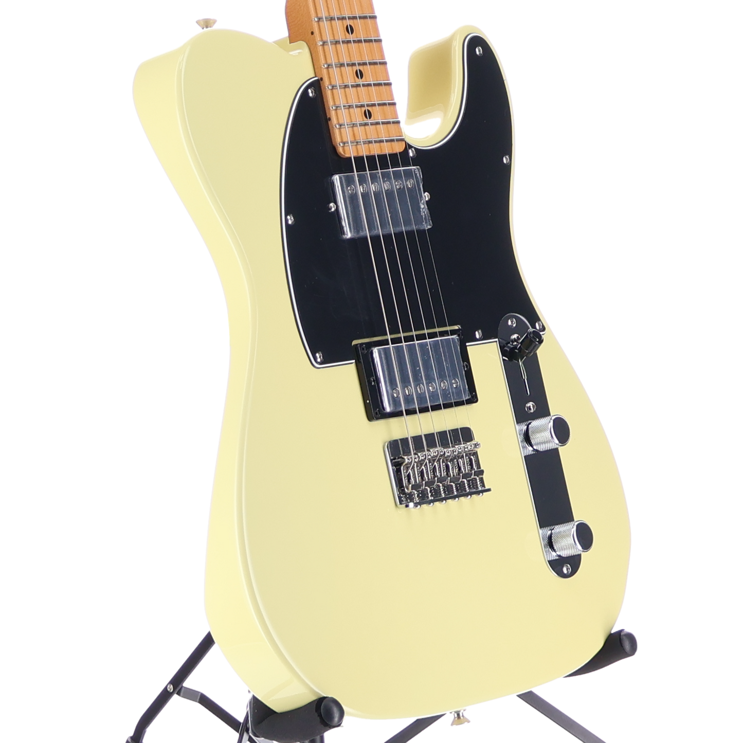 Fender Player II Telecaster HH, Maple Fingerboard, Hialeah Yellow, Professional Setup (K4) (03010) (03010)