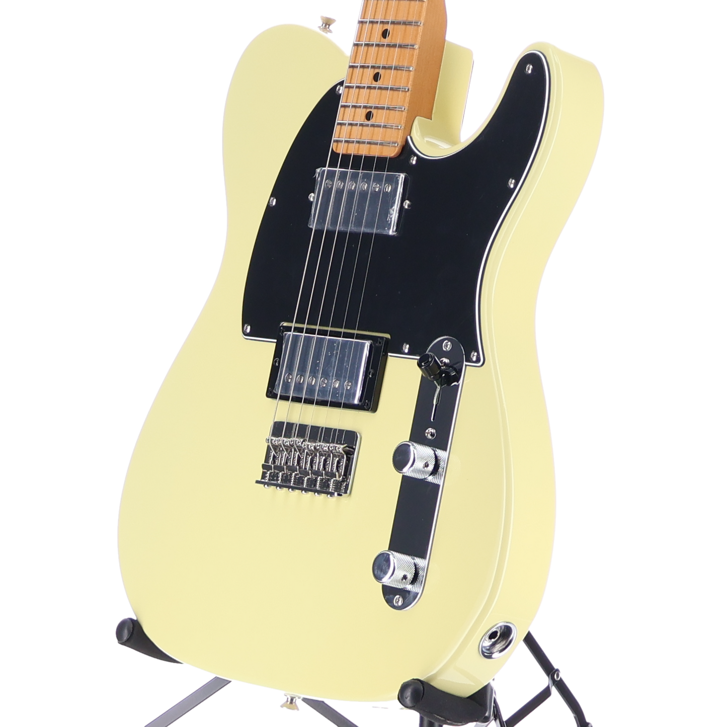 Fender Player II Telecaster HH, Maple Fingerboard, Hialeah Yellow, Professional Setup (K4) (03010) (03010)