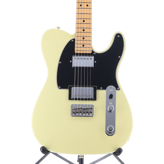 Fender Player II Telecaster HH, Hialeah Yellow, Maple Fingerboard, Professional Setup (L4)(27322) (27322)
