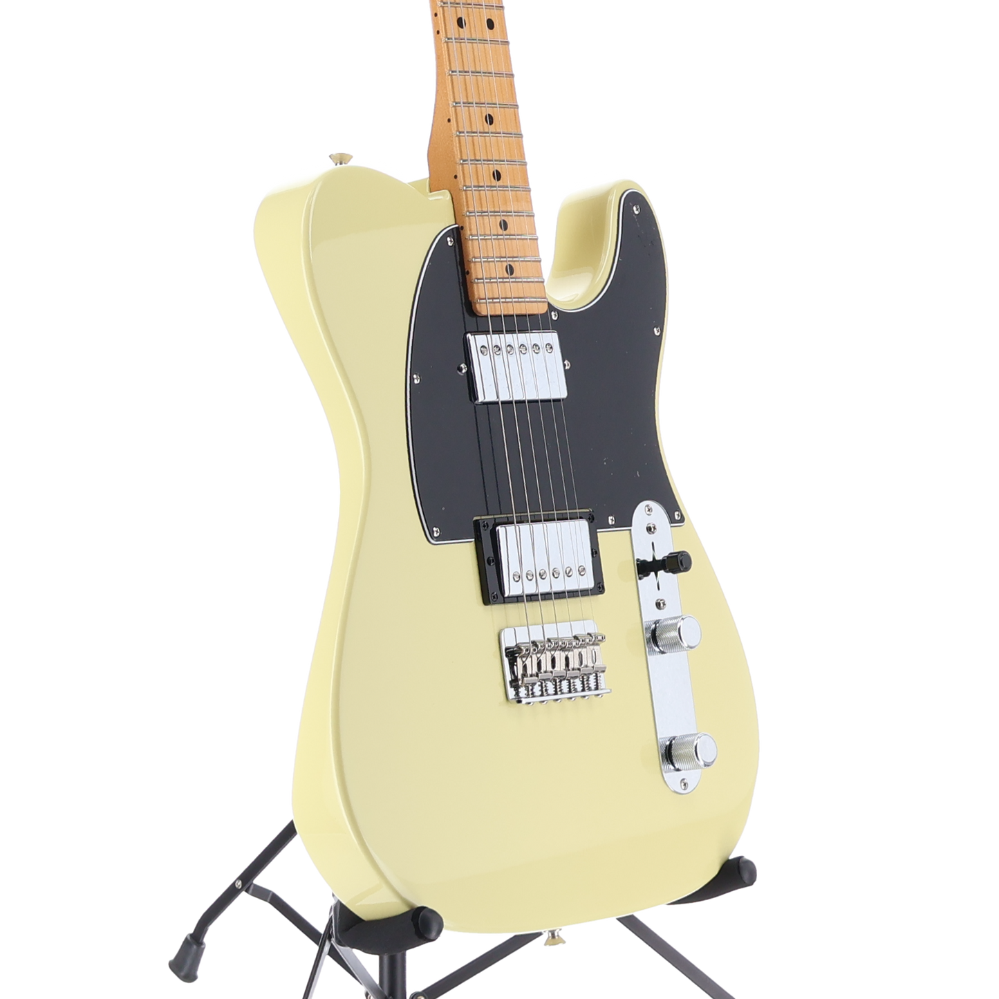 Fender Player II Telecaster HH, Hialeah Yellow, Maple Fingerboard, Professional Setup (L4)(27322) (27322)
