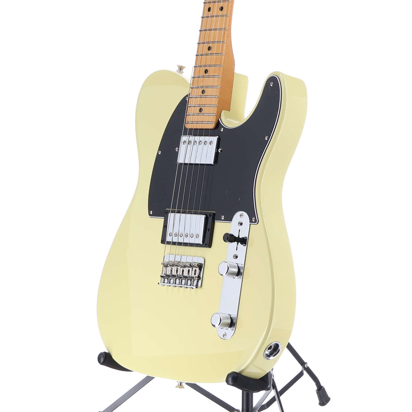 Fender Player II Telecaster HH, Hialeah Yellow, Maple Fingerboard, Professional Setup (L4)(27322) (27322)