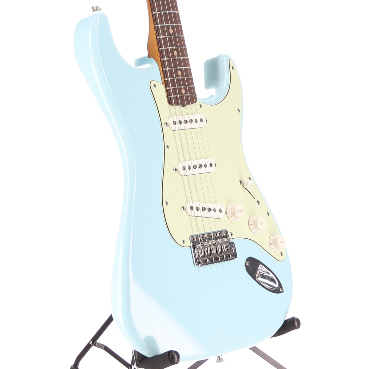 Fender Vintera® II Road Worn® '60s Stratocaster®, Sonic Blue, Plays Great (RC2) (14821)