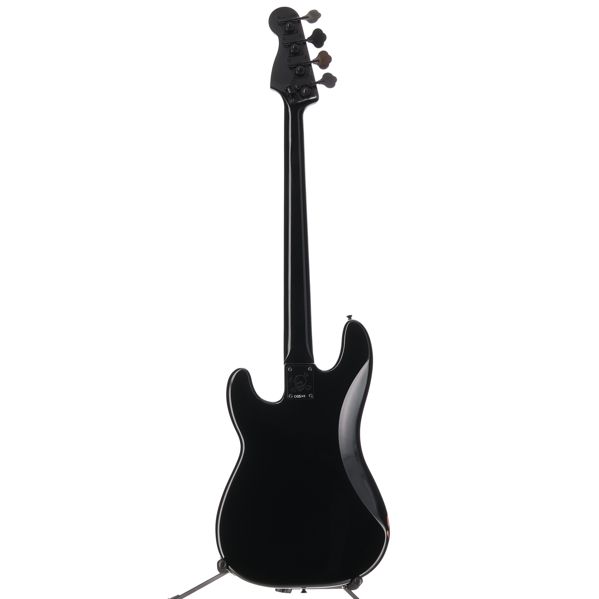 Fender Duff McKagan Deluxe Precision Bass, Rosewood Fingerboard, Black (P1) (00304)