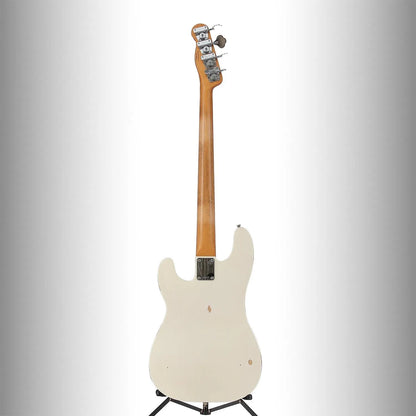 Mike Dirnt Road Worn Precision Bass, Maple Fingerboard, White Blonde (W13) (57144)