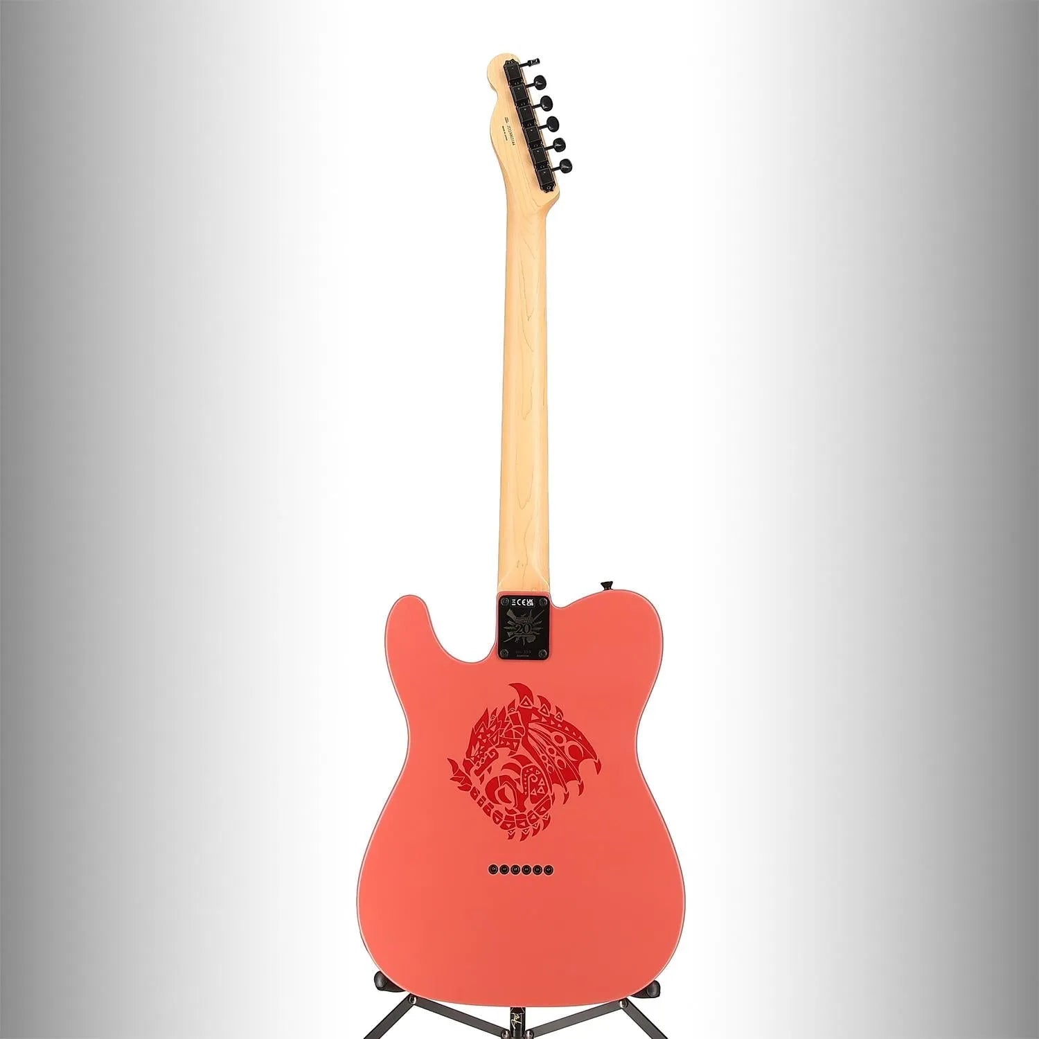 Monster Hunter Rathalos Telecaster, Rosewood Fingerboard, Rathalos Red (U6) (03144)