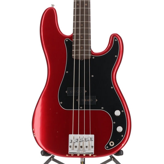 Nate Mendel P Bass, Rosewood Fingerboard, Candy Apple Red (AA5) (09629)