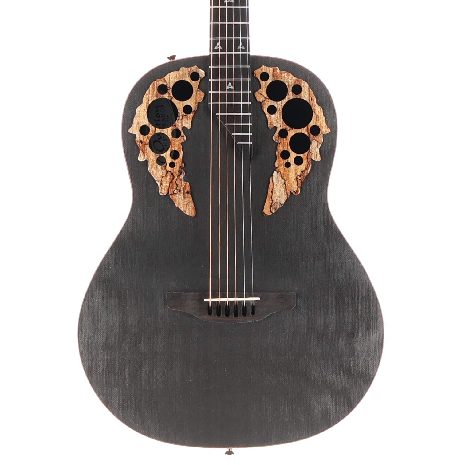 Ovation Adamas E-Acoustic Guitar ADAMAS U581T-FM - Black Satin Copper Metal Flake (RC4) (22002)