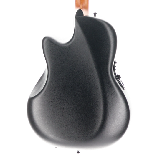 Ovation Pro Series Standard Balladeer E-Acoustic Guitar 2771AX-5, Black, Plays Great (SR) (91652)